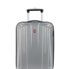 SWISSGEAR 3750 18" Carry On Hardside Spinner Luggage - Silver> Hardside