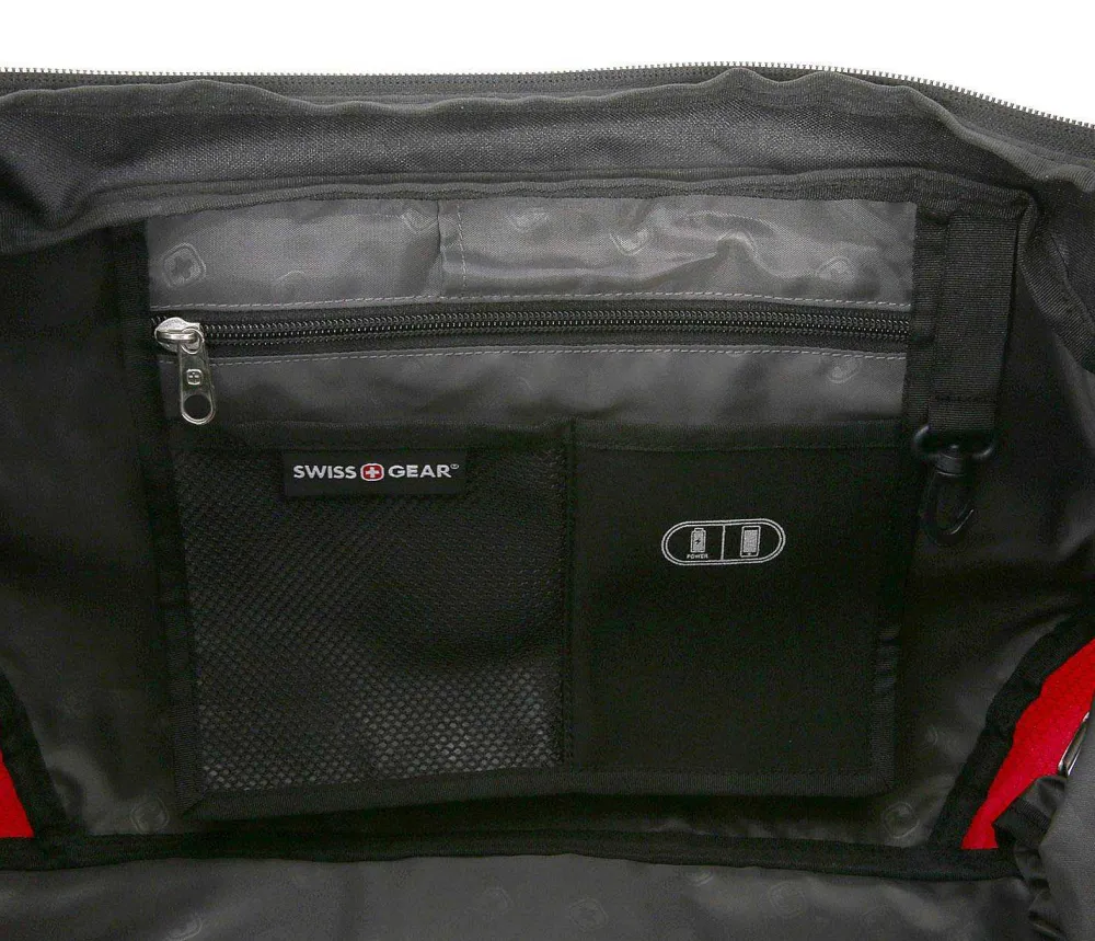 SWISSGEAR 1900 21" Duffel Bag - Black/Red> New Arrivals