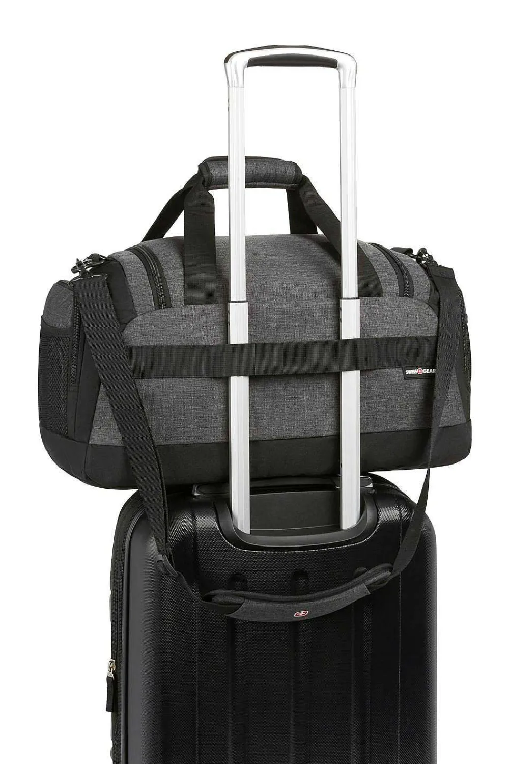 SWISSGEAR 6532 20" Duffel Bag - Gray Heather/Black> Duffel & Tote Bags