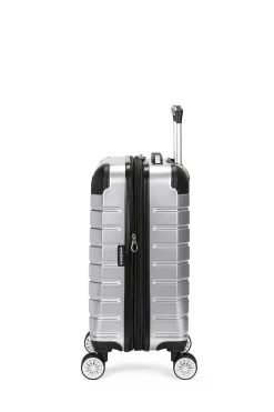 SWISSGEAR 7782 18" Expandable Carry On Hardside Spinner Luggage - Silver> New Arrivals