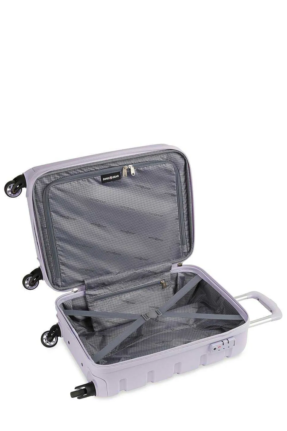 SWISSGEAR 7366 18" Expandable Carry On Hardside Spinner Luggage - Evening Haze> Hardside