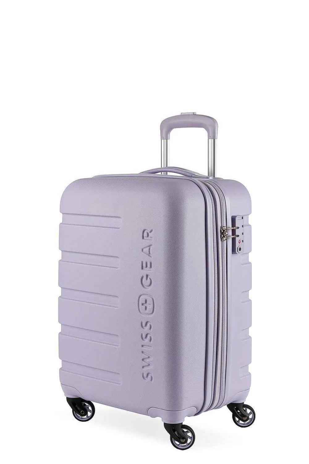 SWISSGEAR 7366 18" Expandable Carry On Hardside Spinner Luggage - Evening Haze> Hardside
