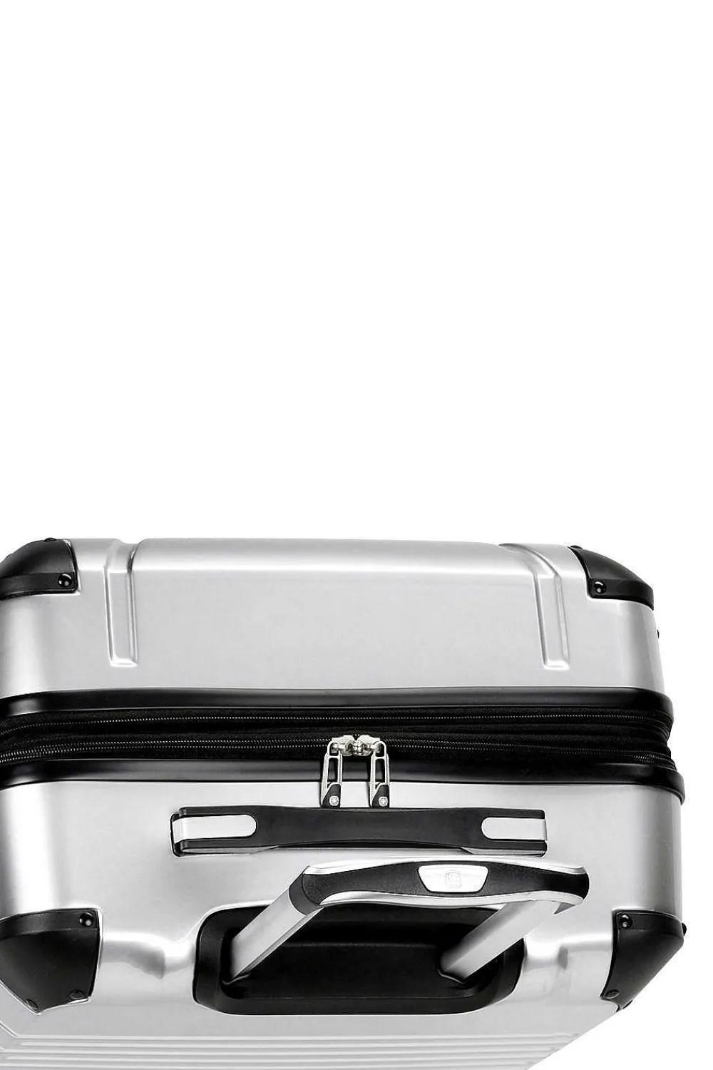 SWISSGEAR 7782 23" Expandable Hardside Spinner Luggage - Silver> Hardside