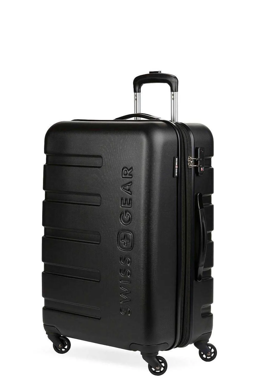 SWISSGEAR 7366 23" Expandable Hardside Spinner Luggage> Medium Checked