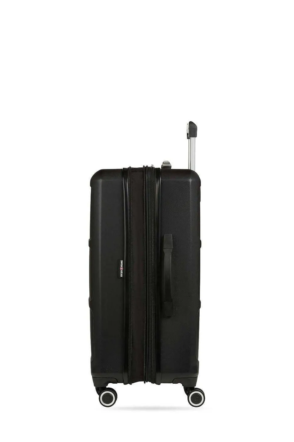 SWISSGEAR 8090 24" Expandable Hardside Spinner Luggage - Black> Medium Checked
