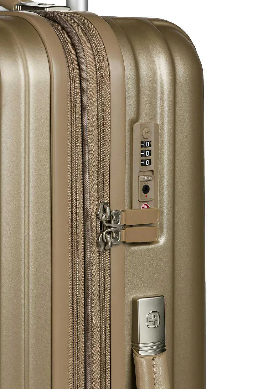 SWISSGEAR 7910 27" Expandable Hardside Spinner Luggage - Golden Sand> Large Checked