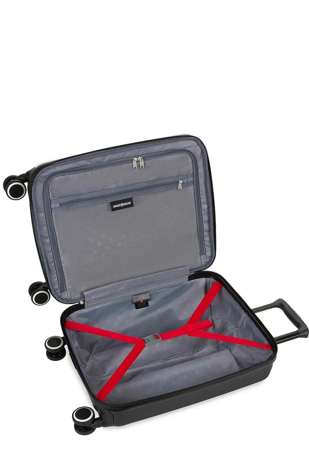 SWISSGEAR 8028 19" Expandable Hardside Spinner Carry-On Luggage> Hardside