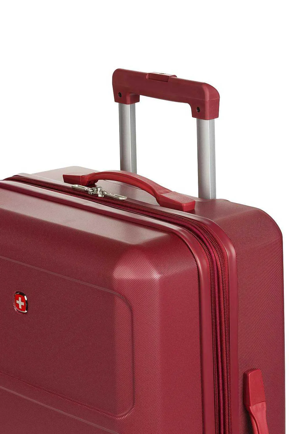 SWISSGEAR 8090 24" Expandable Hardside Spinner Luggage - Burgundy> New Arrivals