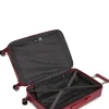 SWISSGEAR 8090 24" Expandable Hardside Spinner Luggage - Burgundy> Medium Checked