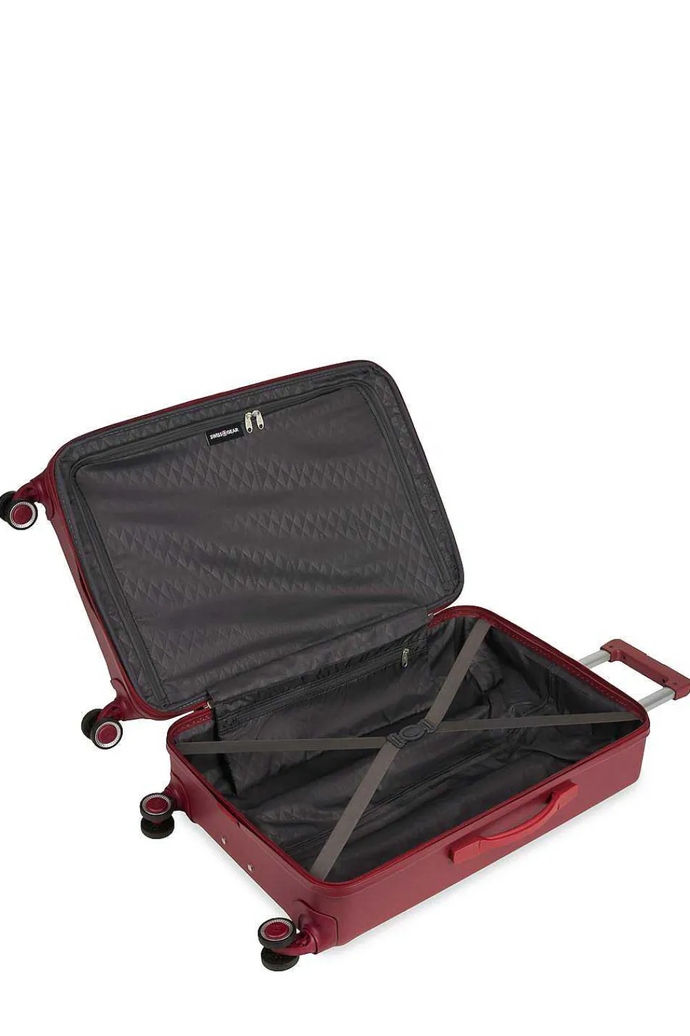 SWISSGEAR 8090 27" Expandable Hardside Spinner Luggage - Burgundy> New Arrivals