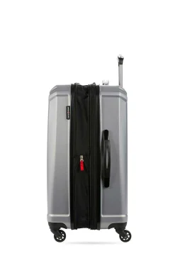 SWISSGEAR 3750 23" Expandable Hardside Spinner Luggage - Silver> New Arrivals