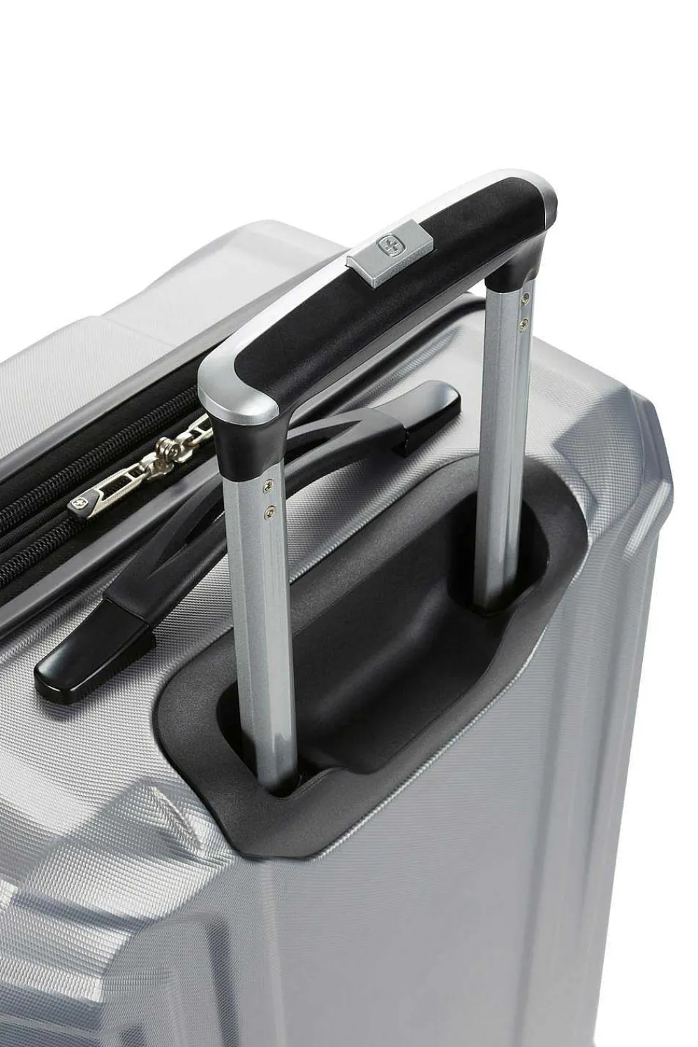 SWISSGEAR 3750 23" Expandable Hardside Spinner Luggage - Silver> New Arrivals
