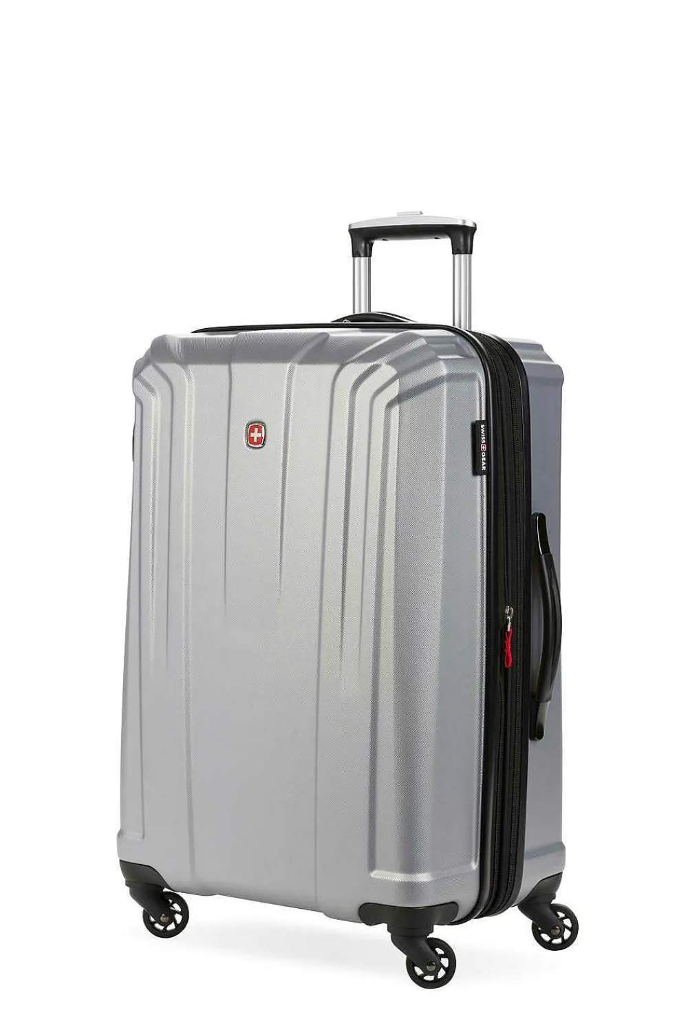 SWISSGEAR 3750 23" Expandable Hardside Spinner Luggage - Silver> New Arrivals