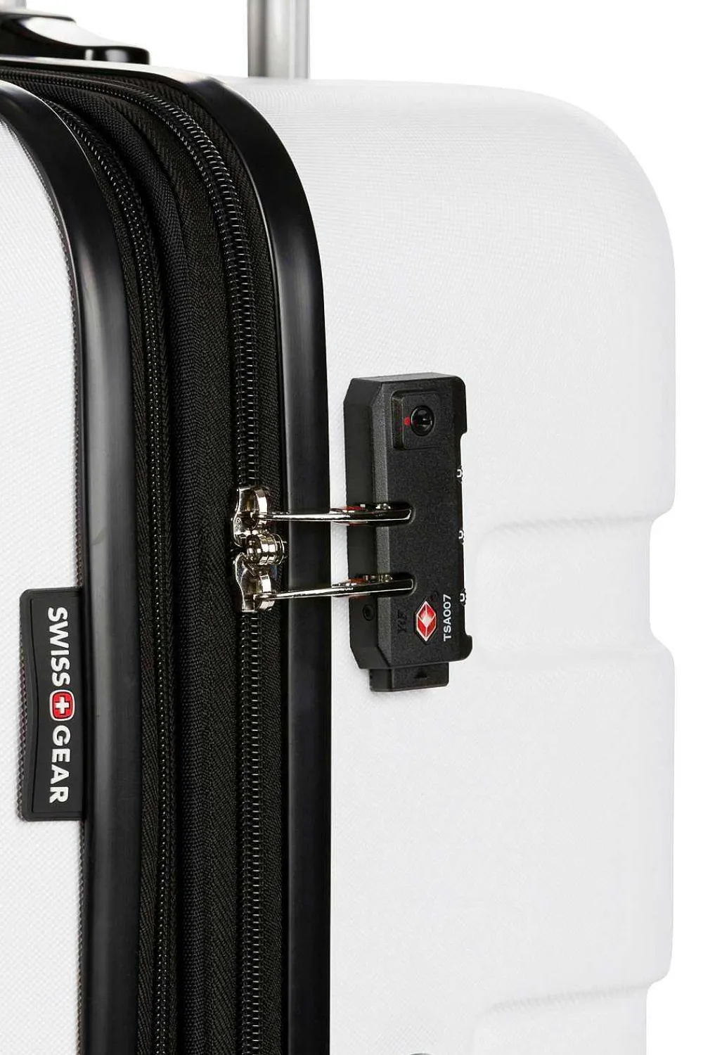 SWISSGEAR 7366 27" Expandable Hardside Spinner Luggage> Large Checked