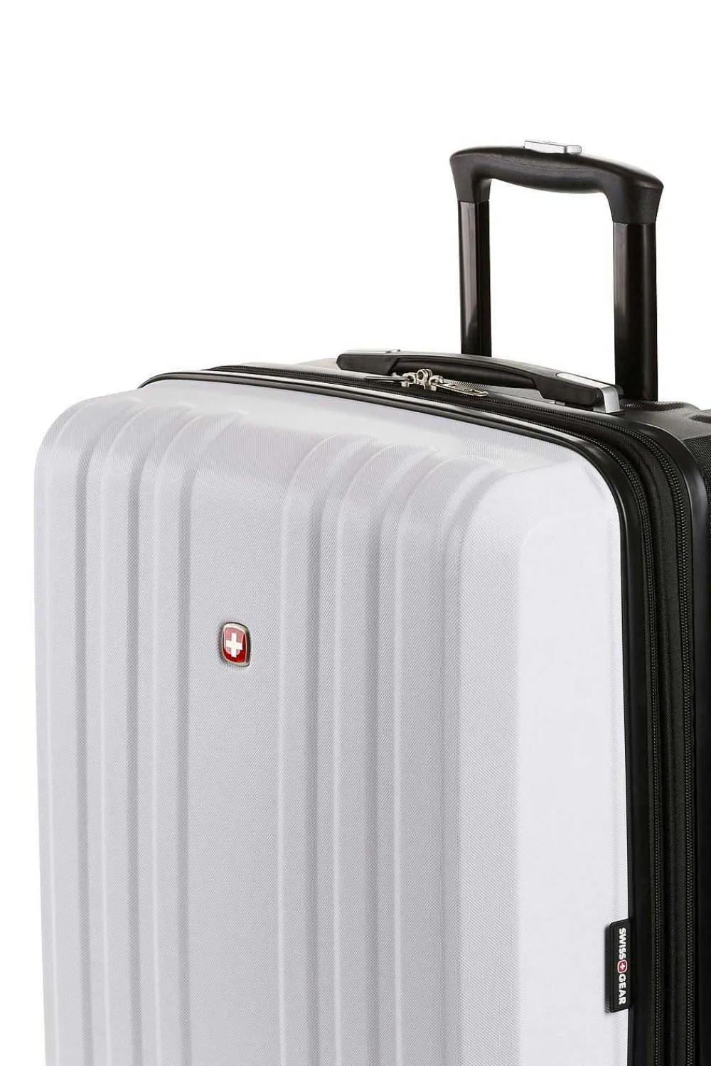 SWISSGEAR 8028 24" Expandable Hardside Spinner Luggage> Medium Checked
