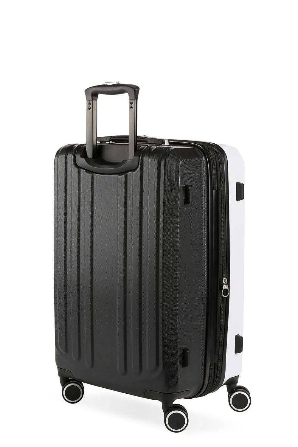 SWISSGEAR 8028 24" Expandable Hardside Spinner Luggage> Medium Checked