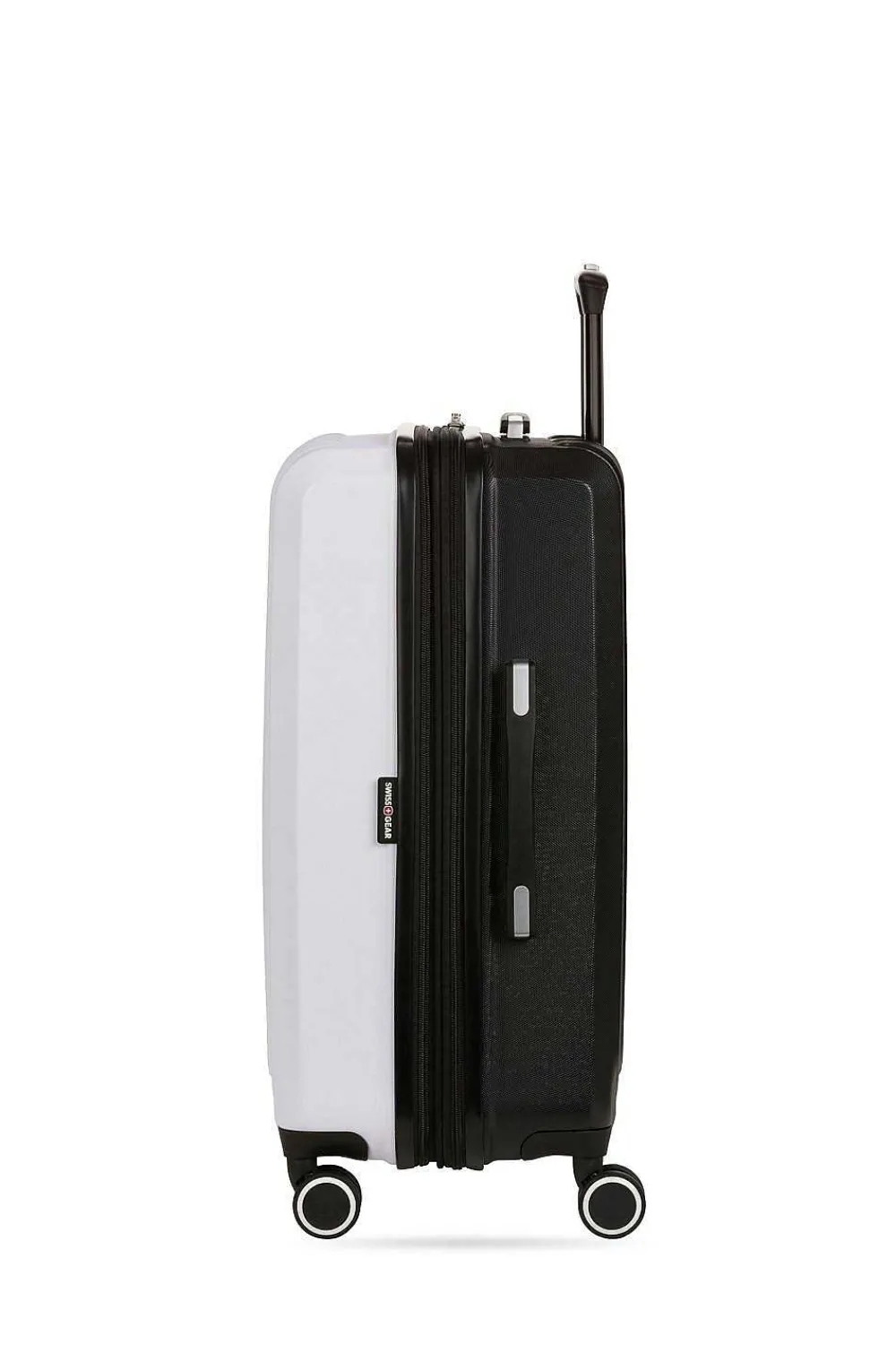 SWISSGEAR 8028 24" Expandable Hardside Spinner Luggage> Medium Checked