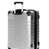 SWISSGEAR 7782 23" Expandable Hardside Spinner Luggage - Silver> New Arrivals