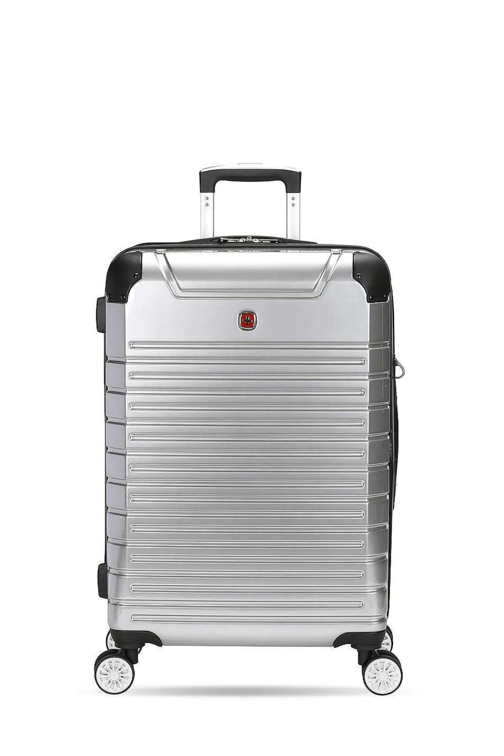 SWISSGEAR 7782 23" Expandable Hardside Spinner Luggage - Silver> New Arrivals