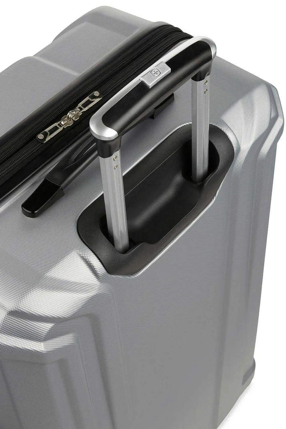 SWISSGEAR 3750 28" Expandable Hardside Spinner Luggage - Silver> Hardside