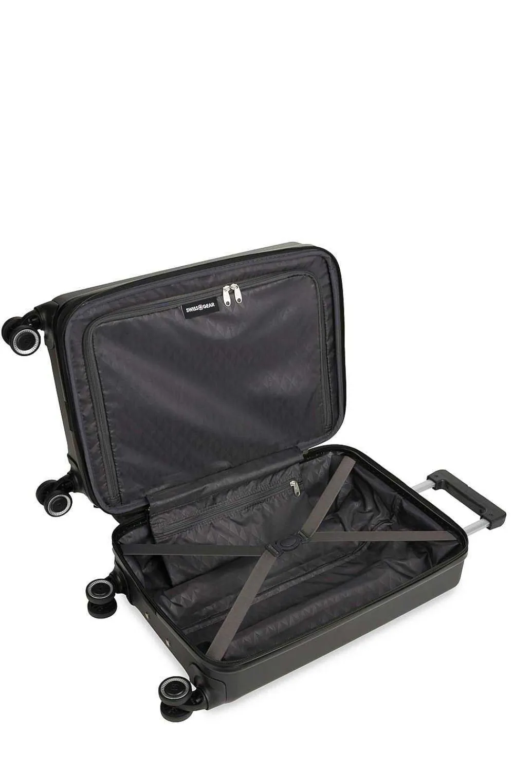 SWISSGEAR 8090 20" Expandable Hardside Spinner Luggage Carry On> Carry-On