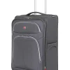 SWISSGEAR 6270 24.5" Expandable Liteweight Spinner Luggage - Pewter> Medium Checked