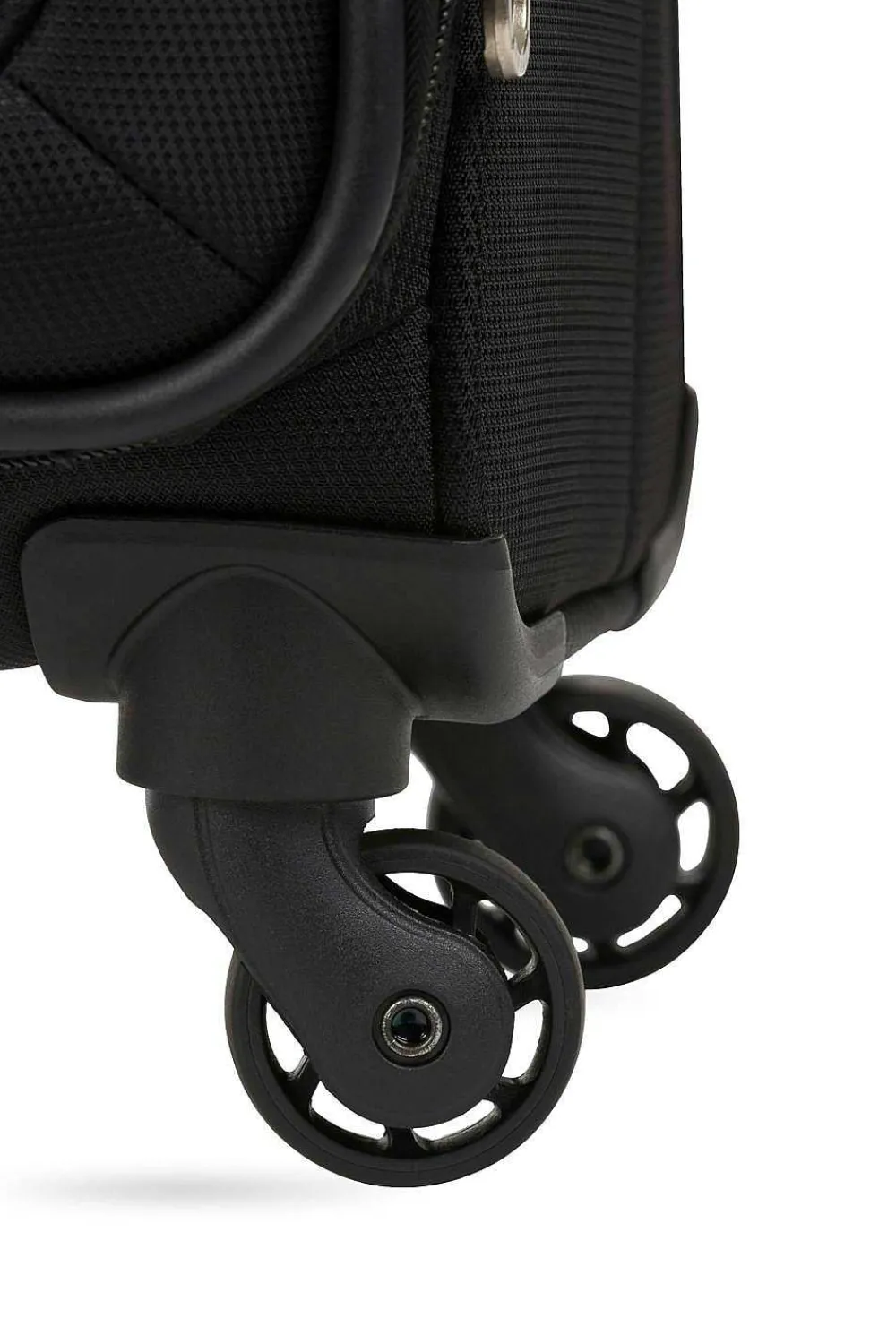 SWISSGEAR 4010 23" Expandable Spinner Luggage - Black> Medium Checked