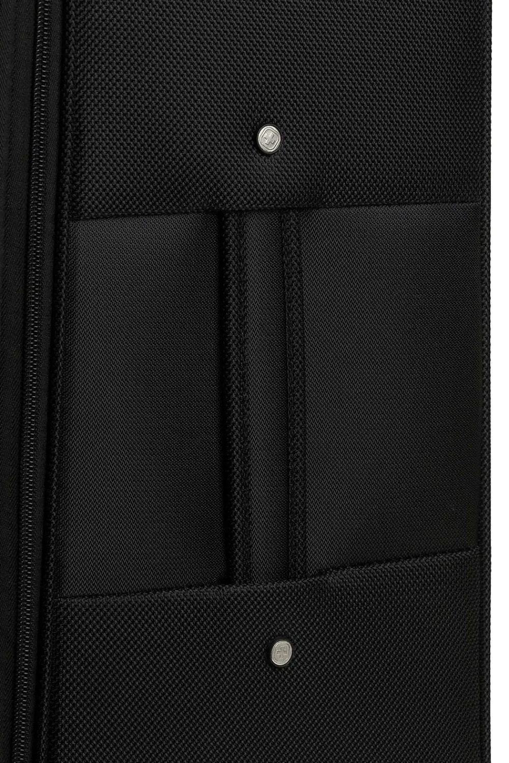 SWISSGEAR 7768 24" Expandable Spinner Luggage - Black> Medium Checked