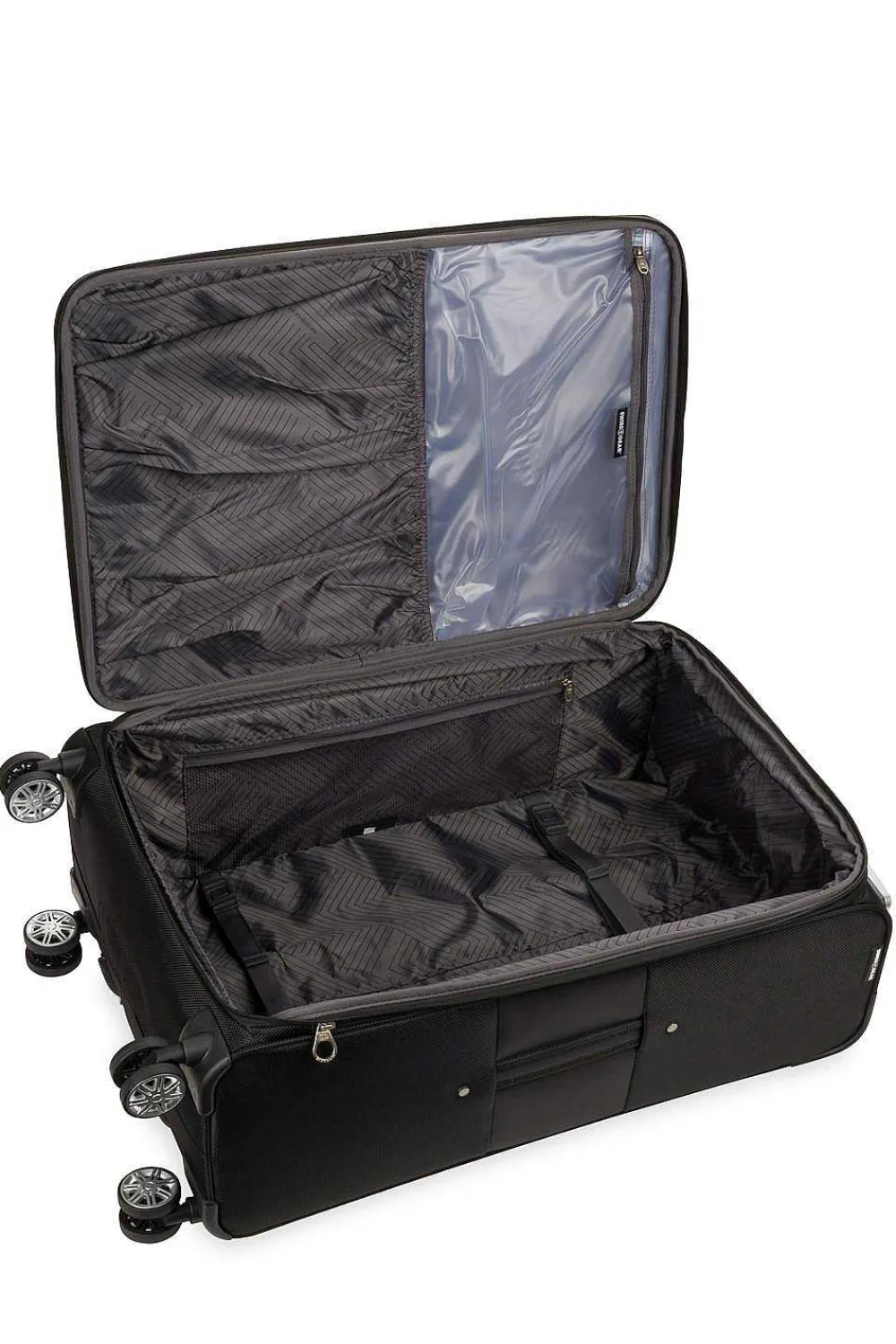 SWISSGEAR 7768 28" Expandable Spinner Luggage - Black> Softside
