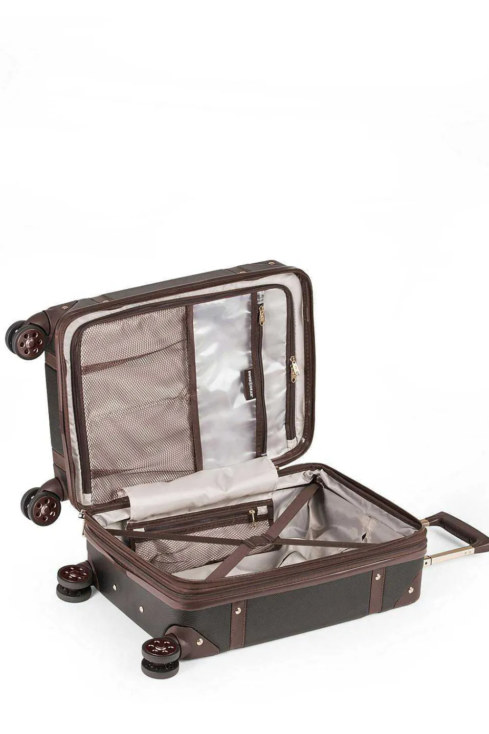 SWISSGEAR 7739 19" Expandable Trunk Carry On Spinner Luggage> Hardside