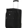 SWISSGEAR 6590 20" Garment Upright Carry On Wheeled Luggage - Black> Softside