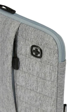 SWISSGEAR 2689 13 Inch Padded Laptop Sleeve - Light Gray Heather> Laptop Sleeves
