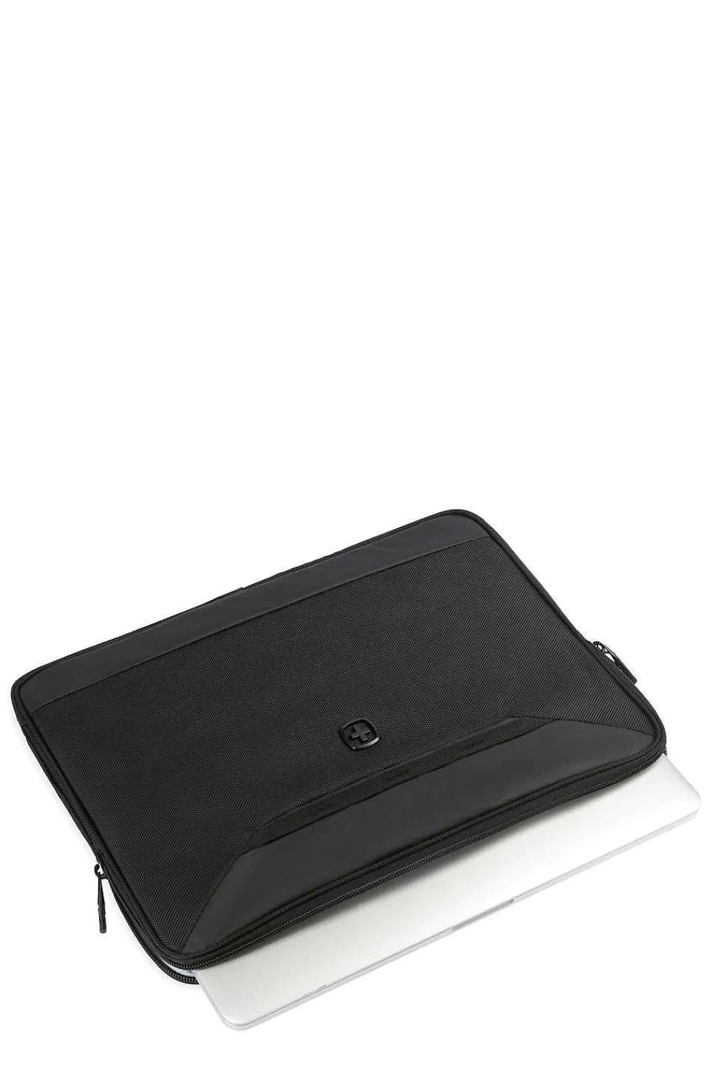 SWISSGEAR 3852 16" Padded Laptop Sleeve - Ballistic Black> Laptop Sleeves