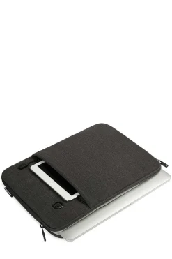 SWISSGEAR 2689 16 Padded Laptop Sleeve - Charcoal Heather><noscript><img width=
