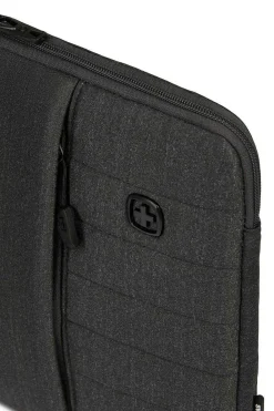 SWISSGEAR 2689 16 Padded Laptop Sleeve - Charcoal Heather><noscript><img width=
