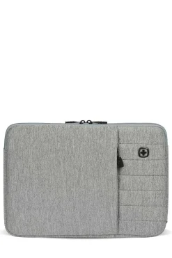 SWISSGEAR 2689 16 Padded Laptop Sleeve - Light Gray Heather><noscript><img width=