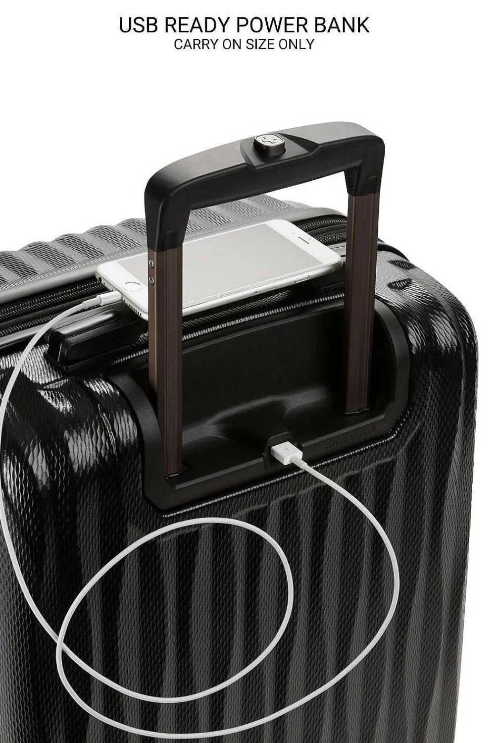 SWISSGEAR 7272 19" Usb Energie Expandable Carry On Hardside Spinner Luggage> Hardside