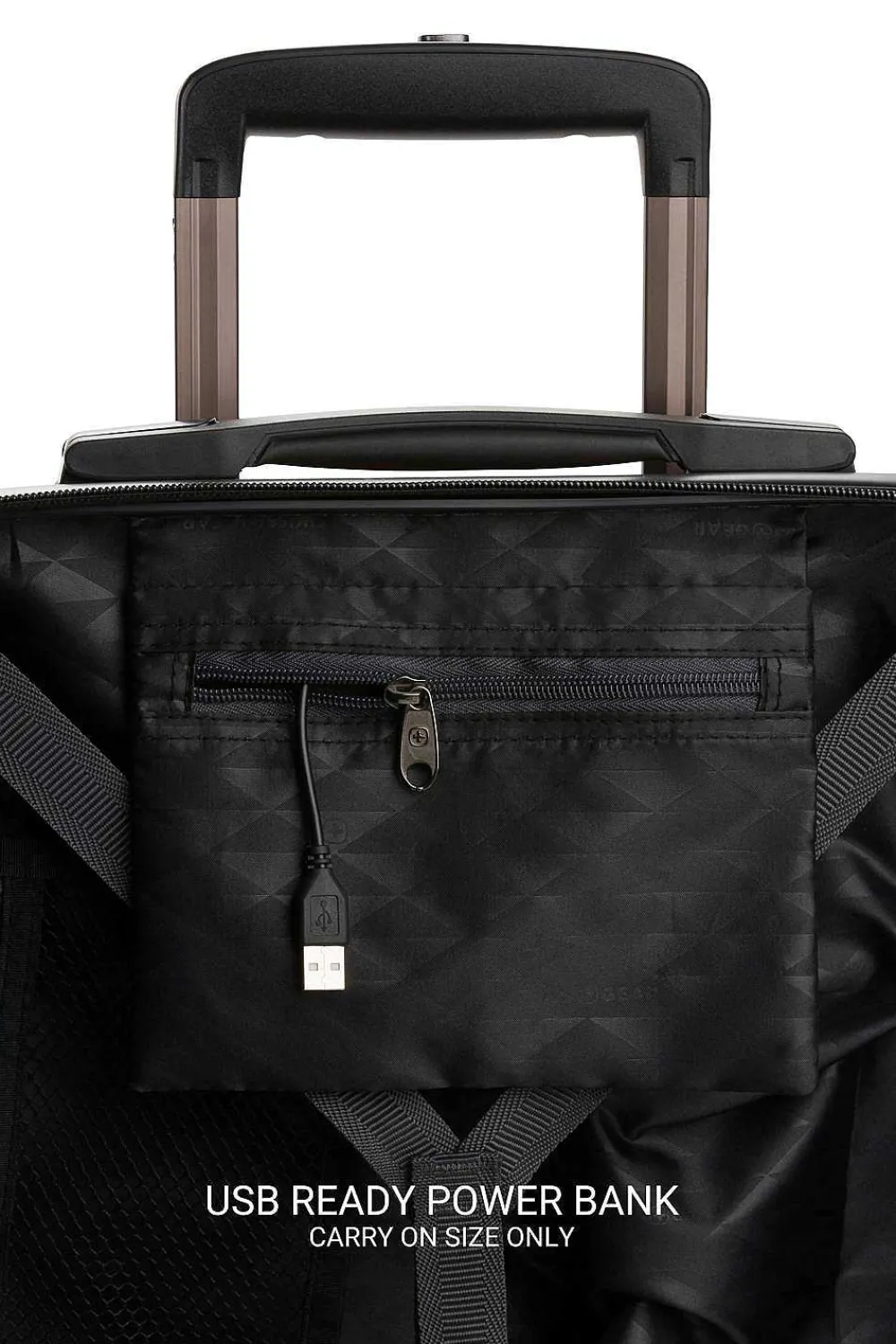 SWISSGEAR 7272 19" Usb Energie Expandable Carry On Hardside Spinner Luggage> Hardside