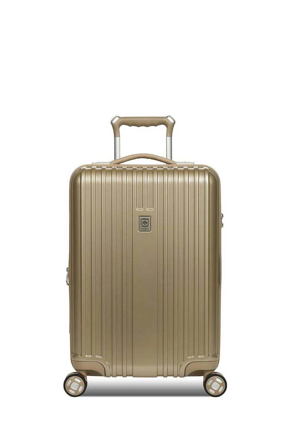 SWISSGEAR 7910 20" Usb Expandable Carry On Hardside Spinner Luggage - Golden Sand> New Arrivals