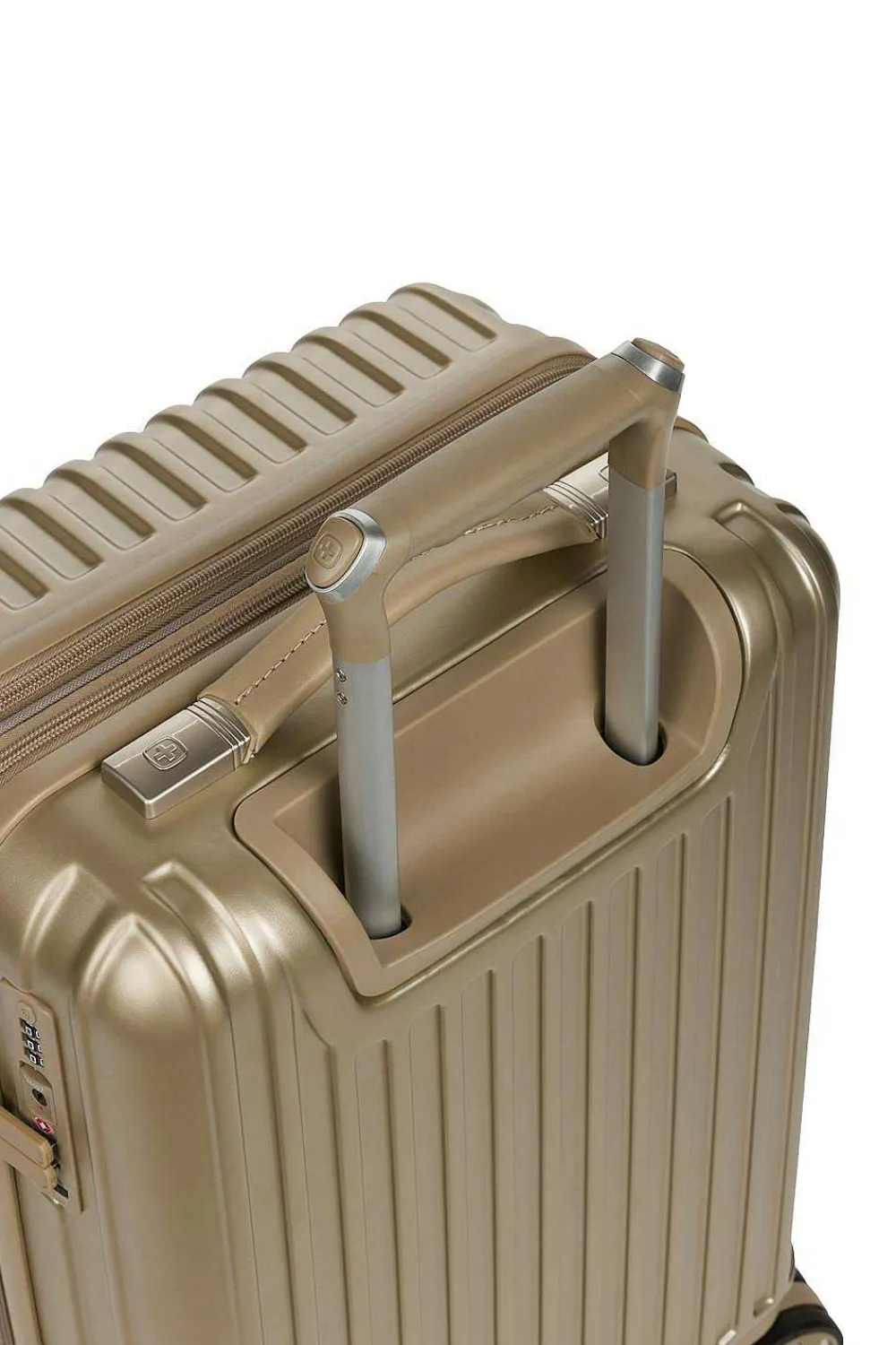 SWISSGEAR 7910 20" Usb Expandable Carry On Hardside Spinner Luggage - Golden Sand> New Arrivals