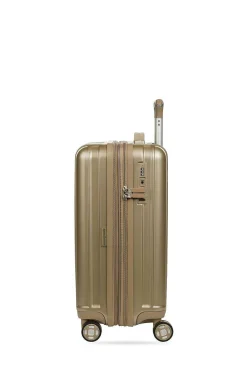 SWISSGEAR 7910 20" Usb Expandable Carry On Hardside Spinner Luggage - Golden Sand> Usb Power Ready Collection