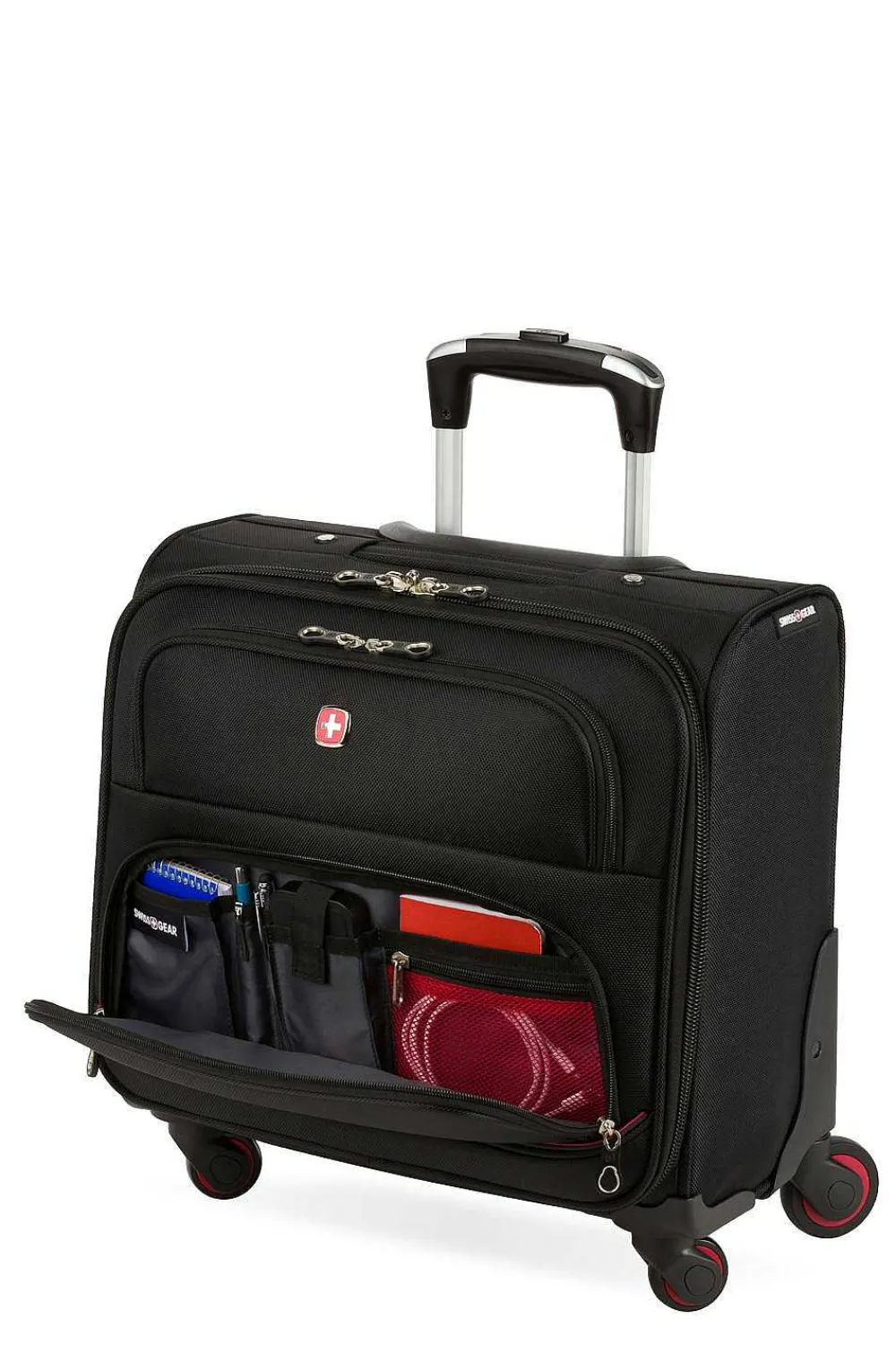 SWISSGEAR 5176 16" 4-Wheel Rolling Office - Black> New Arrivals