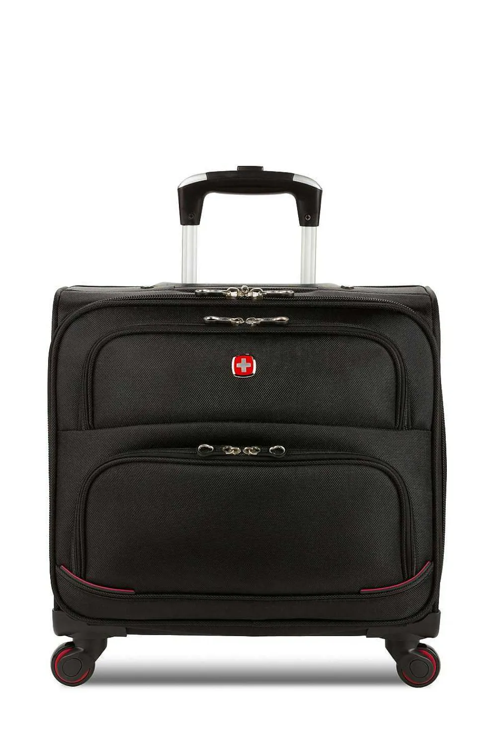 SWISSGEAR 5176 16" 4-Wheel Rolling Office - Black> Rolling Business Cases