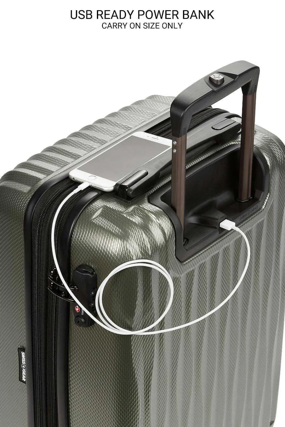 SWISSGEAR 7272 Energie Expandable 2Pc Hardside Spinner Luggage Set> New Arrivals