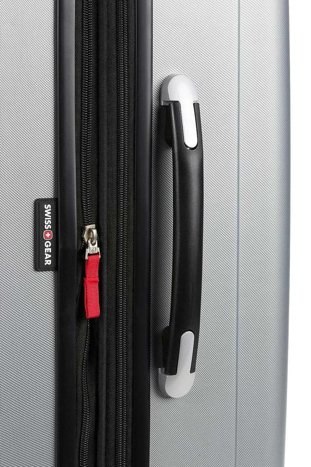 SWISSGEAR 7585 Expandable 27" Hardside Spinner Luggage - Silver> Hardside