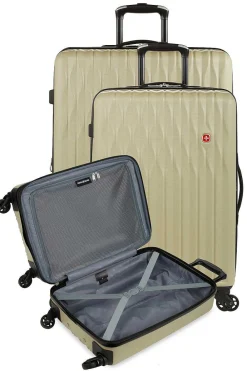 SWISSGEAR 8018 Expandable Hardside Spinner 3Pc Luggage Set - Light Sand><noscript><img width=