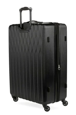 SWISSGEAR 8018 Expandable Hardside Spinner 3Pc Luggage Set - Black><noscript><img width=