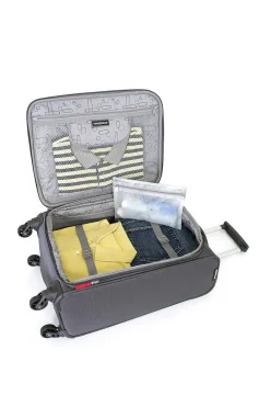 SWISSGEAR 6270 Expandable Liteweight 2Pc Spinner Luggage Set - Pewter><noscript><img width=