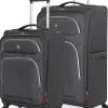 SWISSGEAR 6270 Expandable Liteweight 2Pc Spinner Luggage Set - Pewter> Luggage Sets