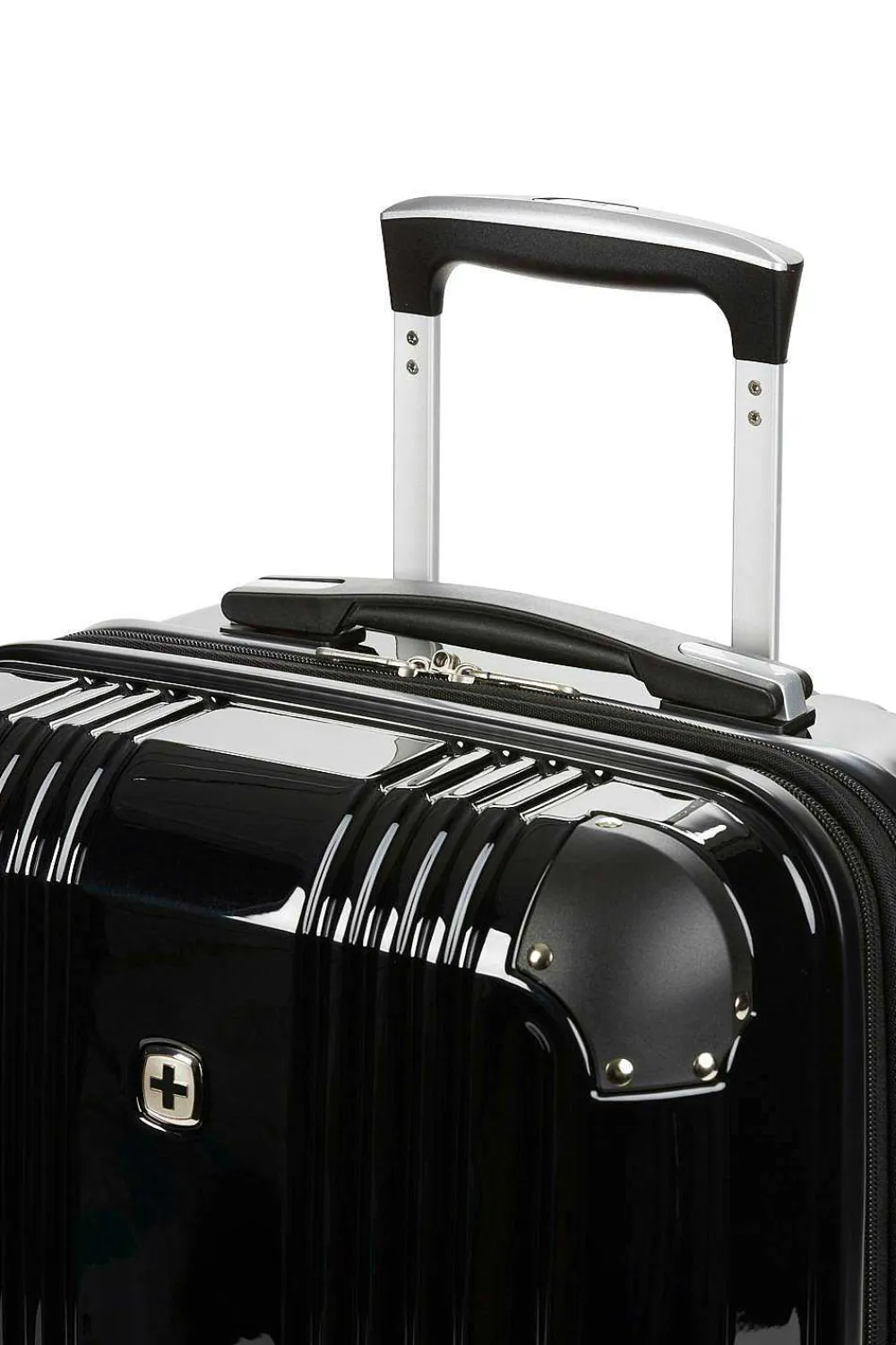 SWISSGEAR 7786 Expandable 2Pc Hardside Spinner Luggage Set - Black> Luggage Sets